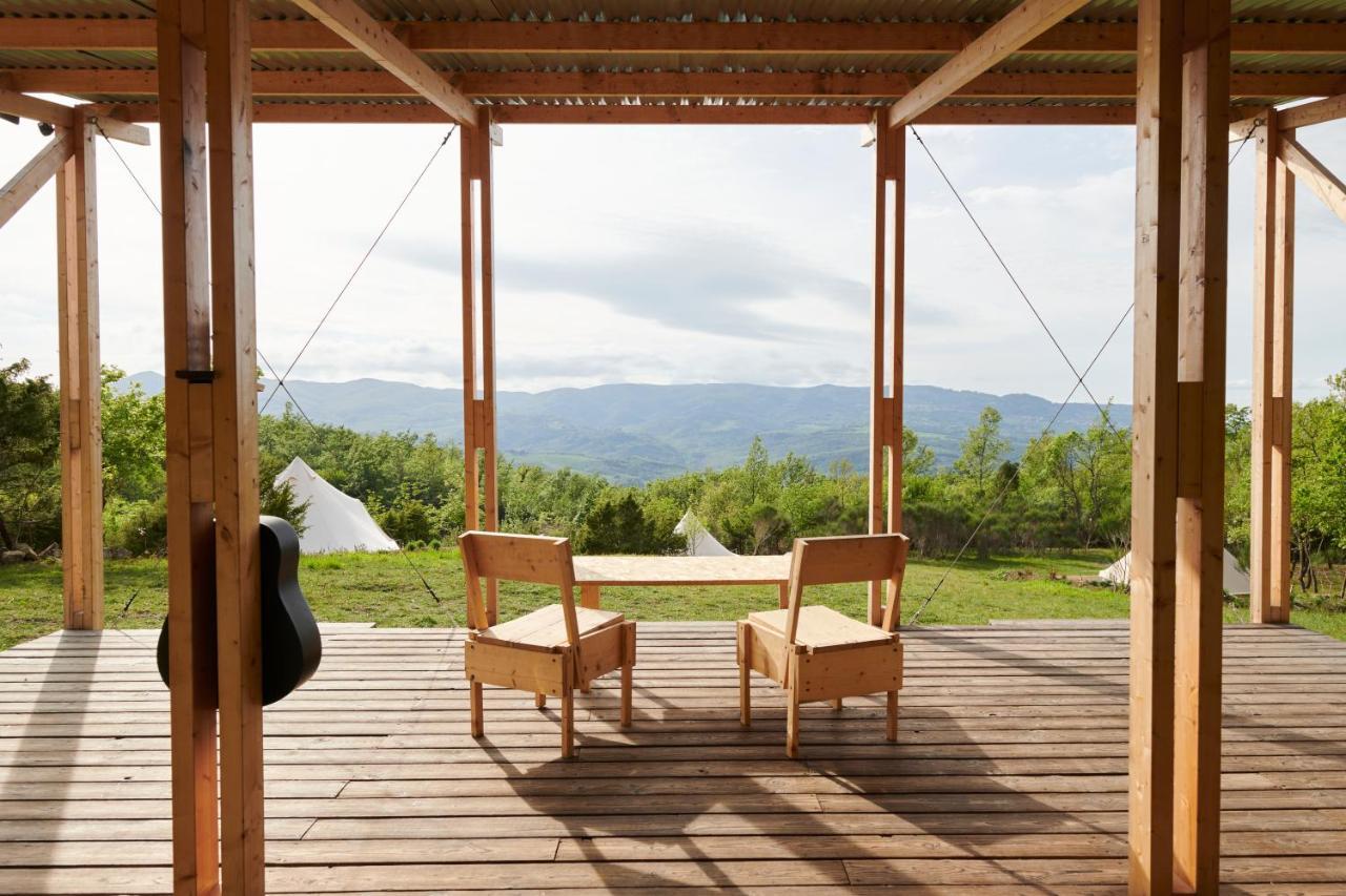Agricola Ombra - Tents In Nature Hotel Lajatico Buitenkant foto