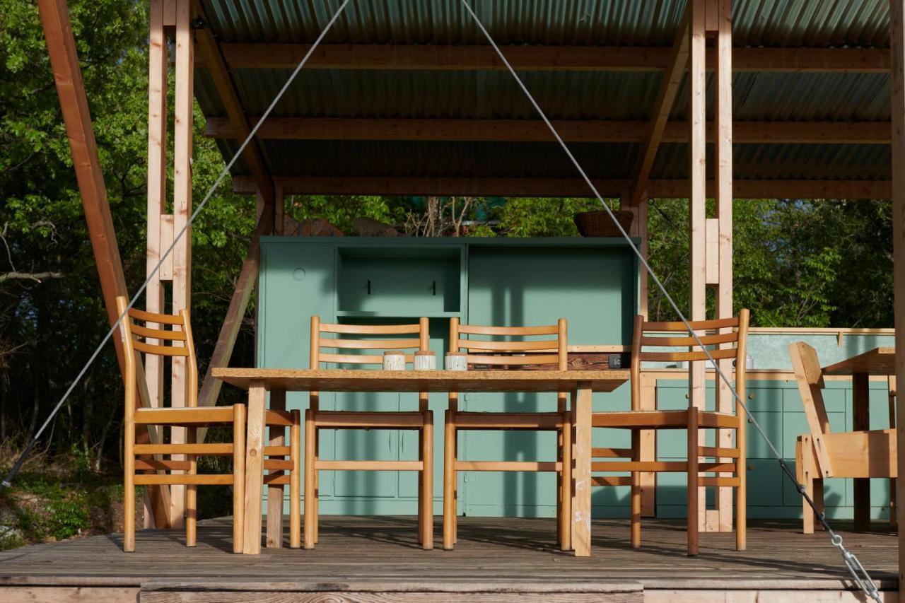 Agricola Ombra - Tents In Nature Hotel Lajatico Buitenkant foto
